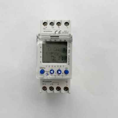 2 Channel Timer可编程时控开关AHC812可编程定时开关220V 16A