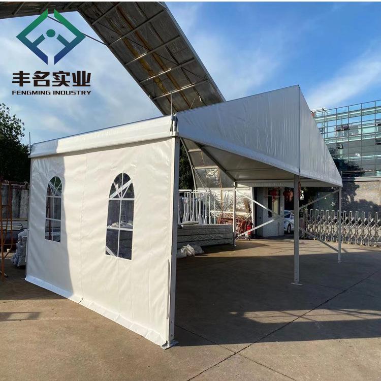 10米跨度户外广州展览摊位帐篷工厂出售出口移动搭建活动篷房