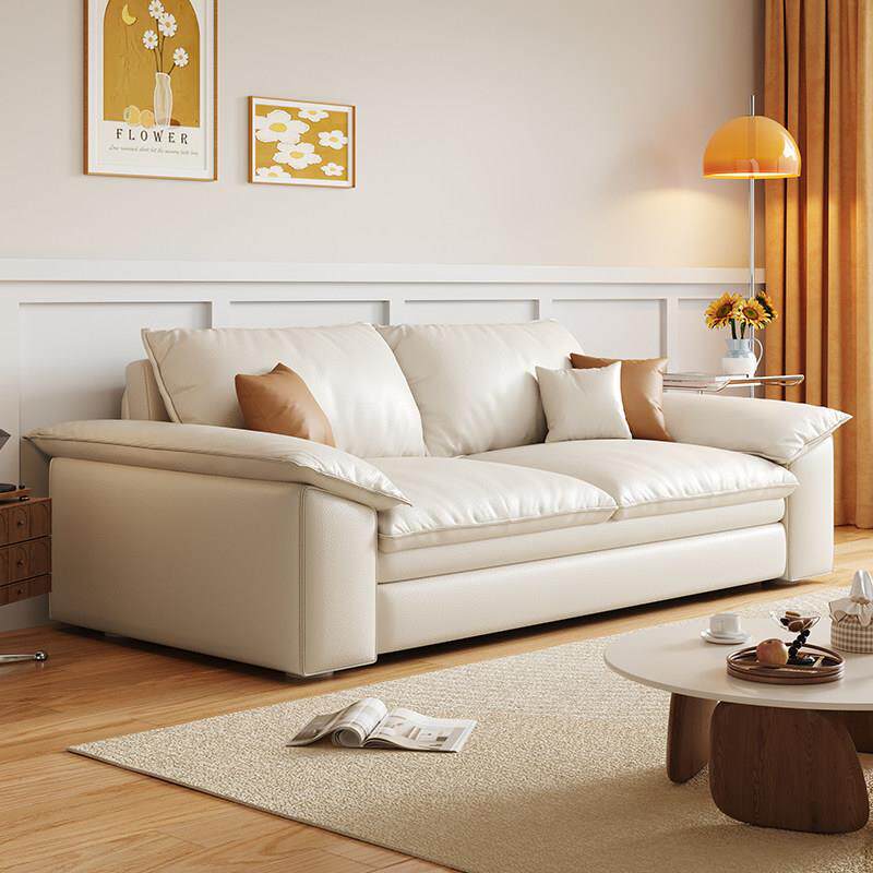 高端猫抓皮沙发床一体两用双人客厅多功能网红款家用可折叠推拉床