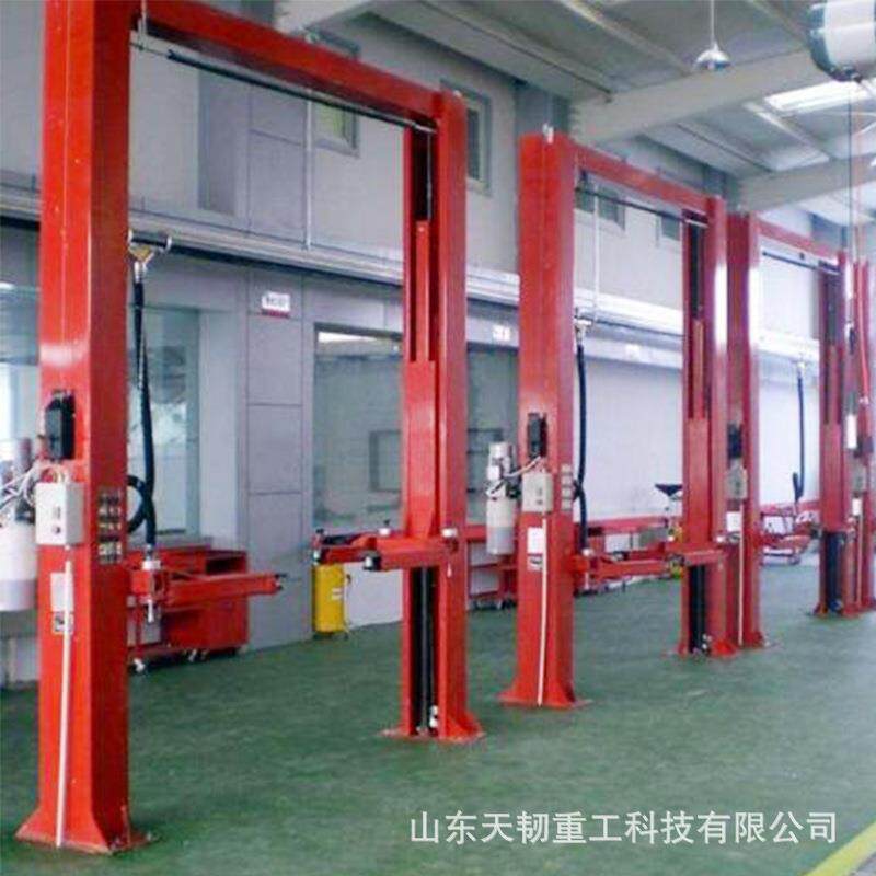 龙门举升机汽车升降机4吨液压龙门双柱式举升机汽车维修平台