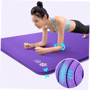 Yoga slip Durable Pilates Non Fitness Thick Exercise Mat Gym