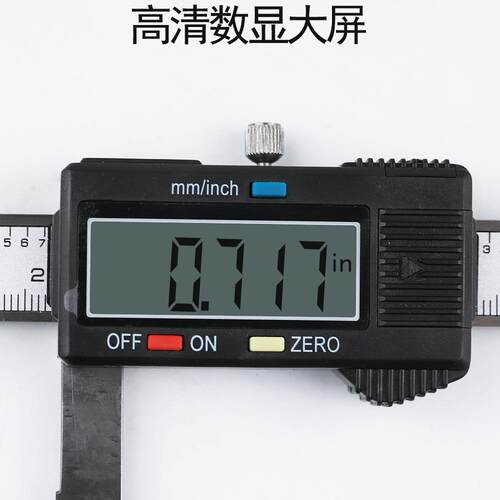 内沟槽数显游标卡尺内孔内圆内径测量不锈钢沟槽30-300mm游标卡尺