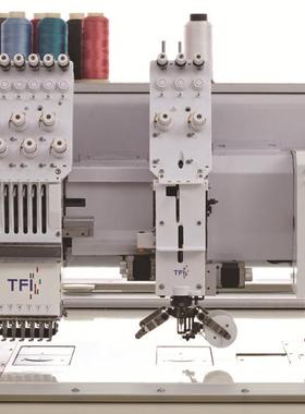 【厂家直销】大豪DAHAO12针15头高速全伺服平绣亮片刺绣机绣花机
