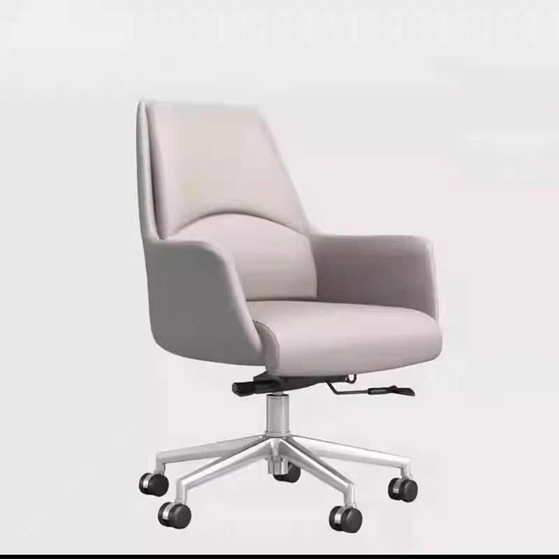 办公会议椅老板商务会客职员接待洽谈简约电脑高端班前弓形椅