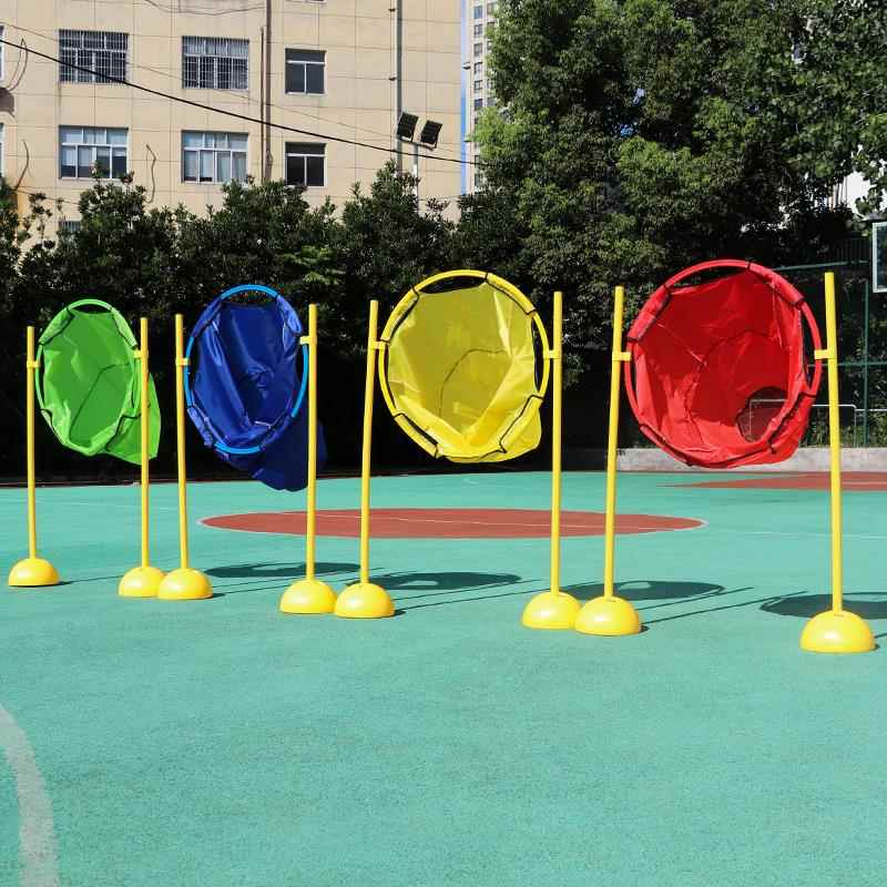 幼儿园投掷框设备投篮球架器械户外道具室外简易室内篮球游乐器材图片