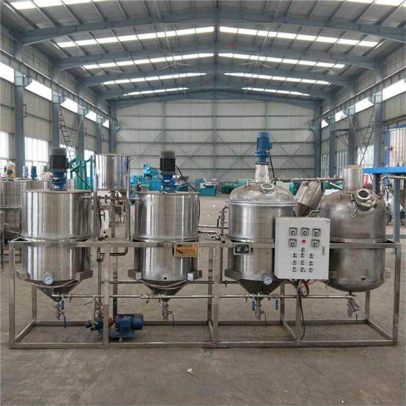 油坊菜籽油加工精炼机 大豆油去黑脱色精炼设备 商用食用油滤油机