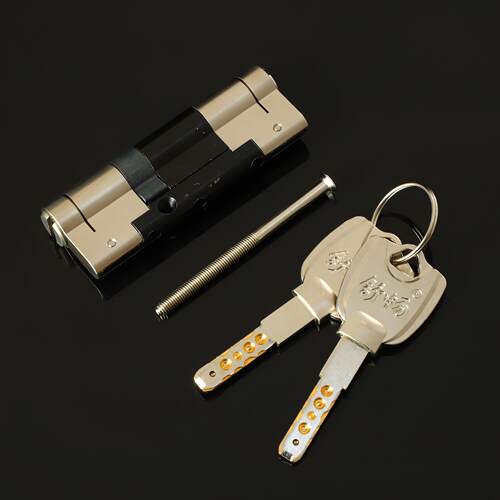 厂家直销加工纯铜锁芯防盗门锁芯家用型锁芯 超c级锁芯入户门锁芯