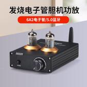 BRZHIFI真空管胆机TPA 6A2发烧HiFi数字功放蓝牙5.0小型家用音响A