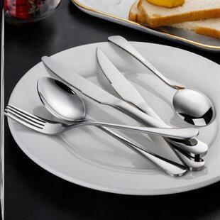 knife fork and Stainless three cutlery spoon piece steel