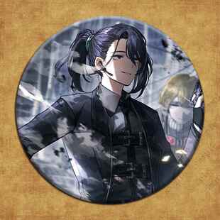 月计人边狱巴士同人周边罪人鸿园的君主鸿璐全人格徽章吧唧谷子