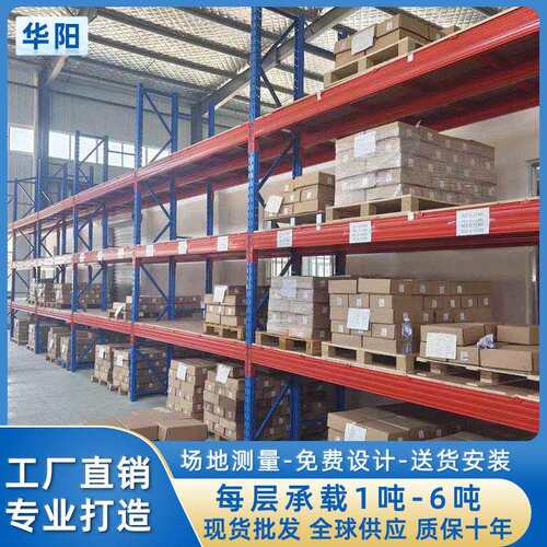 重型仓储货架仓库横梁式货架多层库房货架仓储加厚托盘式工业货架