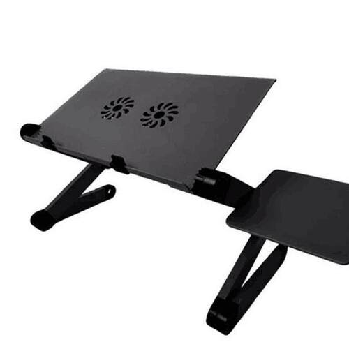 Cooling laptop desk Laptop stand Folding computer desk bed