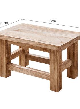 木材橙色实木家用靠背儿童椅小板凳木凳子幼儿园凳子脚凳成人家