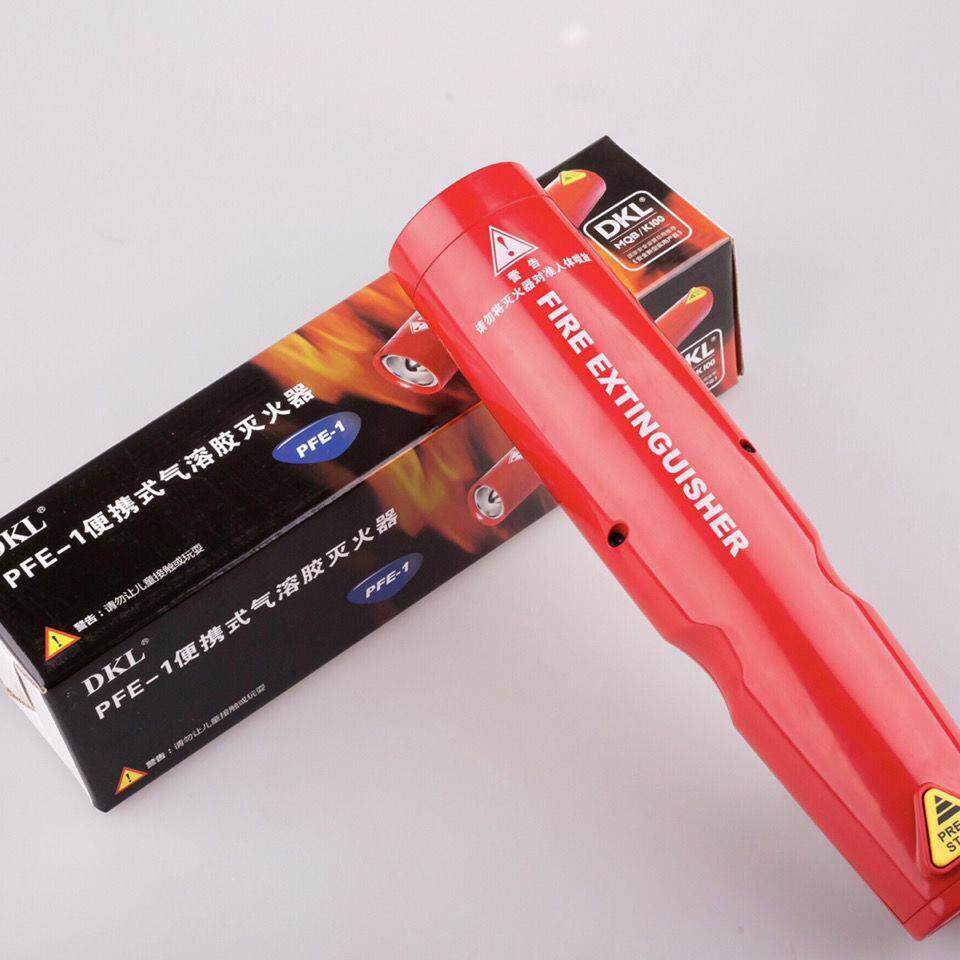 车用家用气溶胶灭火器 坚瑞消防DKL PFE-1便携式灭火器