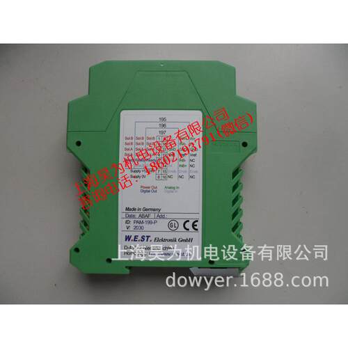 盾构配件 比例放大器PAM-199-P 现货 德国W.E.ST. WEST放大板