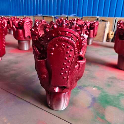 银海钻头厂家供应YHA216mm437三牙轮工程钻探大口径钻井潜孔钻