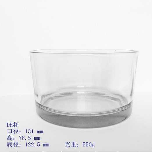 蜡烛台烛台缸香薰 透明花盆透明杯圆玻璃玻璃杯 水培蜡烛20080