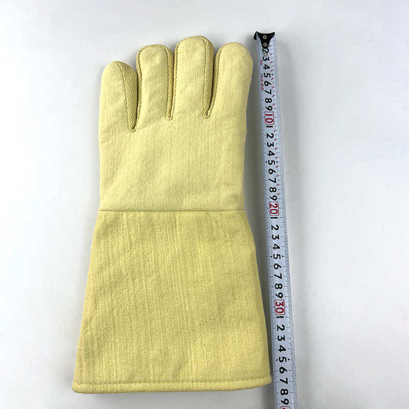 500℃耐高温手套工业凯夫拉隔热手套工业烘箱烤炉专用芳纶手套