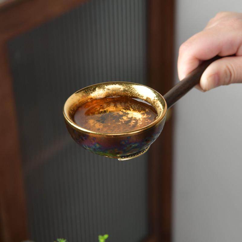 窑变建盏七彩鎏金茶具套装办公茶壶茶杯泡茶陶瓷功夫茶具盖碗家用,餐饮具,茶杯,淘宝优惠券,粉丝福利购,淘宝优惠卷