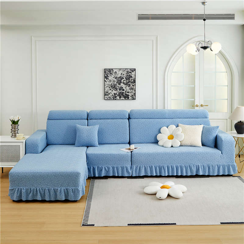 全包裹一体式 2024新款沙发套万能通用型弹力套罩防猫抓带贵妃位