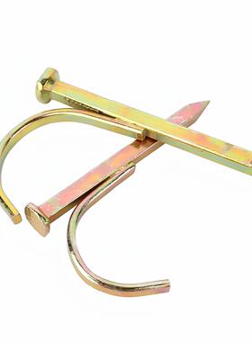 钩钉Pvc管Ppr水管固定钉管卡墙扣20卡钩钉4点6点线管水泥钢钉