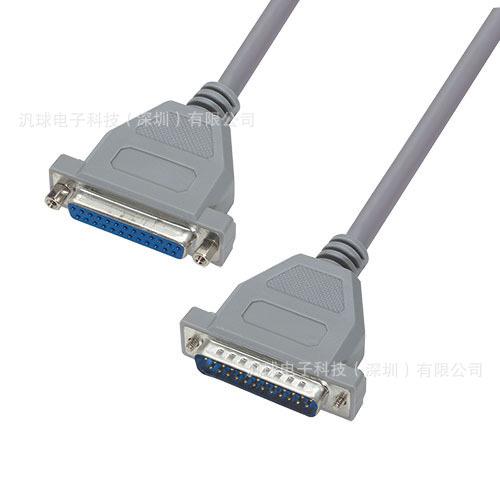 L-COM CSM25MF-1 经济型D-Sub线缆连接器 DB25公头/DB25母头 现货