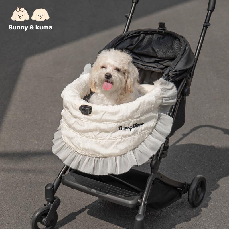 宠物推车防脏巾夏日猫狗推车围边四季通用垫防脏围挡靠枕推车配件