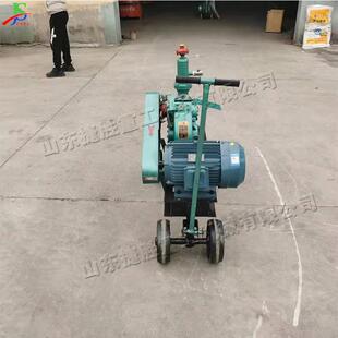 单杠水泥高压大浆泵 砂浆锚杆注浆机 轮式 隧道高压泥浆泵 手推式