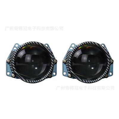跨境新品K102双透镜汽车led大灯无损安装远近光一体led灯改装车灯