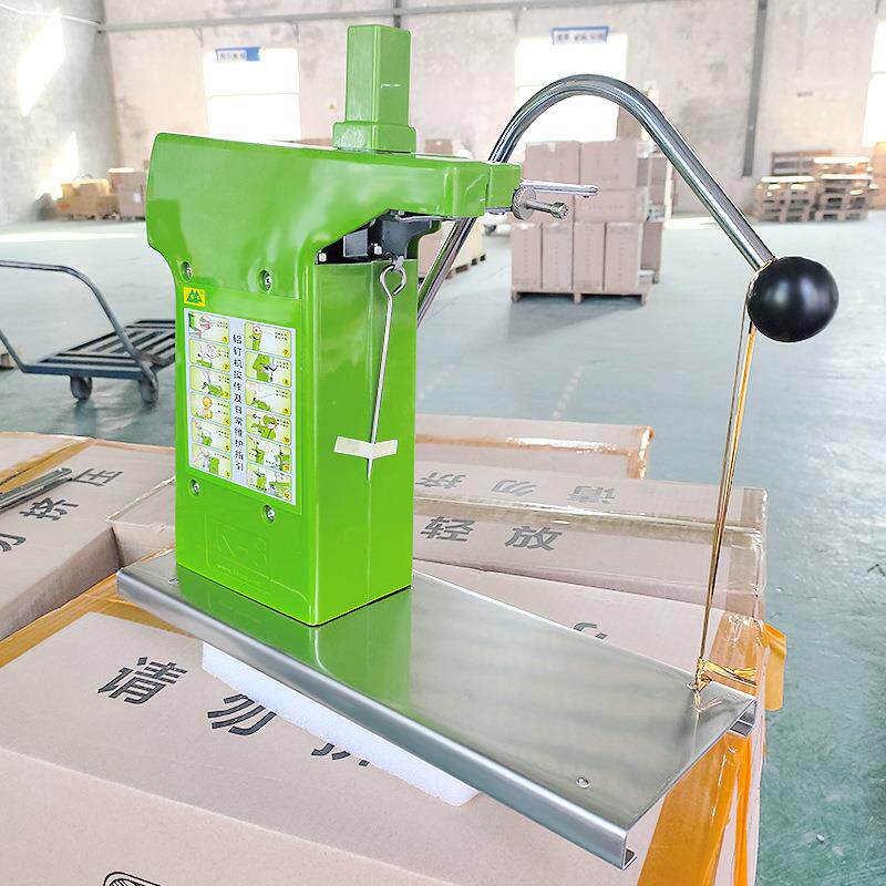现货超市711铝钉机连卷袋散装商品扎口机k8手压塑料袋封口机
