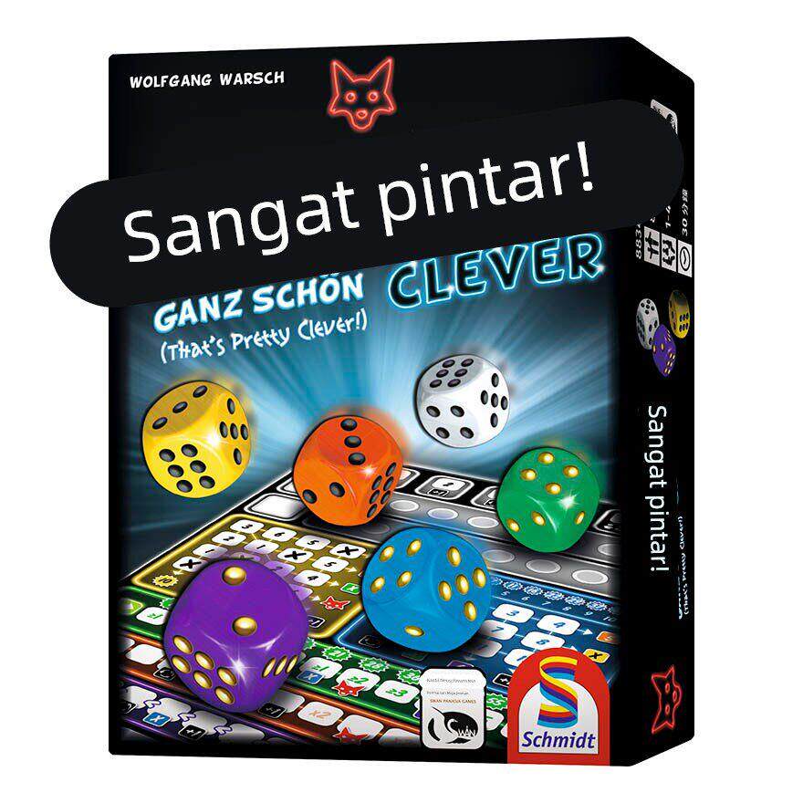 【Bulygames】绝顶聪明 That's Pretty Clever!骰笔 中文正版桌游