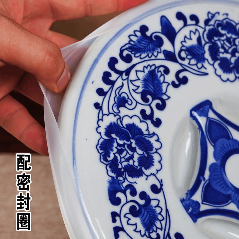 2斤30JBU斤装陶瓷米缸大米桶家用50斤带盖密封物缸罐腌菜油储缸水图片