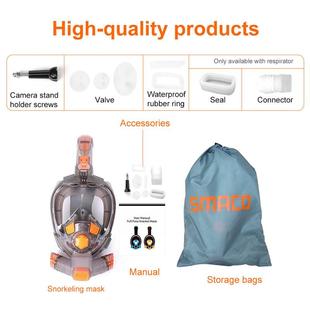 Mask Snorkeling 新款 Face 潜水面罩 Snorkel For Full Gear
