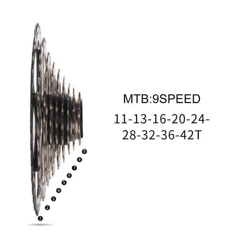 日晖8 9 10 11S 24 27 30 33速卡式飞轮链轮变速后齿轮爬坡大飞轮