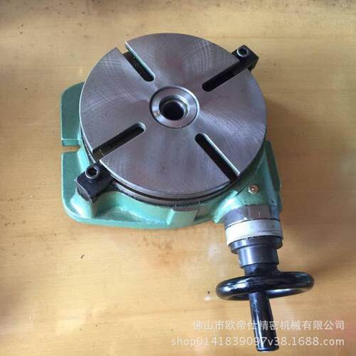 直销铣床回转工作台旋转分度盘TS250A系列卧式固定刻度台面