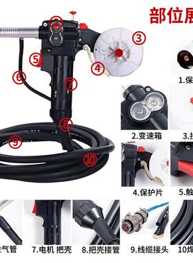 NBC-20丝0A型气保焊拉丝焊枪IDE焊松式下二保高空便携焊枪拉把枪