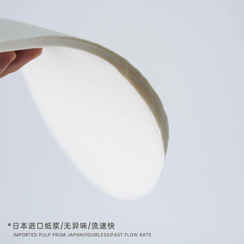 大圆滤纸155/185/200mm平底蛋糕滤杯大圆纸lili滤杯orea老梅april