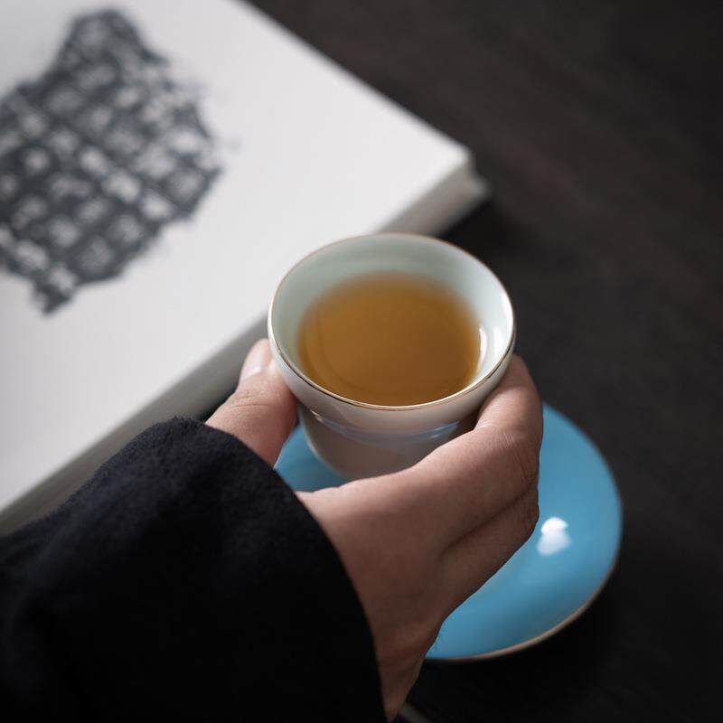 茶具茶盘套装家用高档轻奢陶瓷青花瓷茶壶茶杯套餐客厅办公室会客