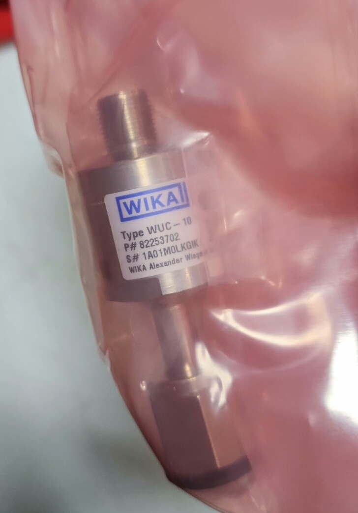 全新WIKA威卡压力传感器 WUC-10 型号P822537