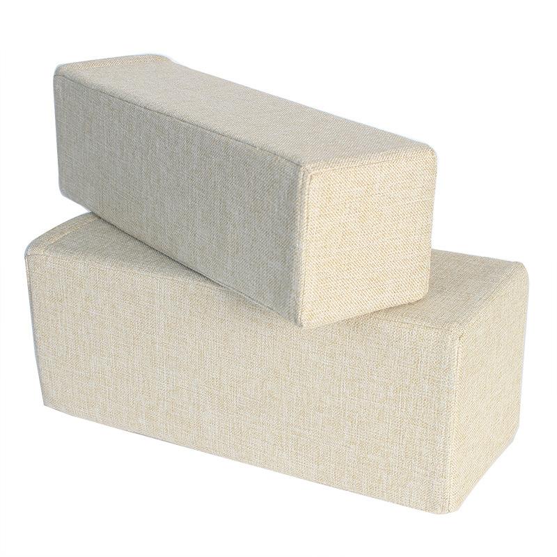 海绵垫长方形沙发扶手软包抱枕被