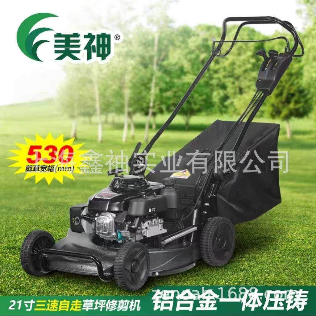 美神LYL53BS3Z4-310三速自走草坪机园林绿化汽油割草机