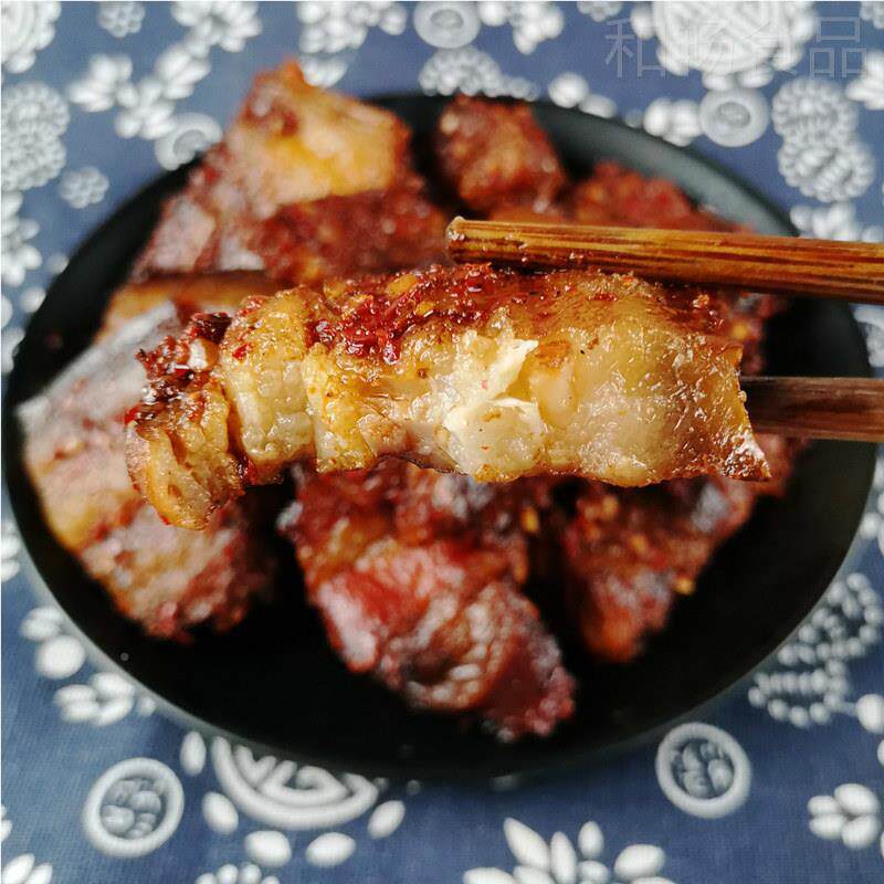 道州扎肉南永州县特产VIF咸农道家自烟熏肉菜制下饭开菜胃KPN菜坛