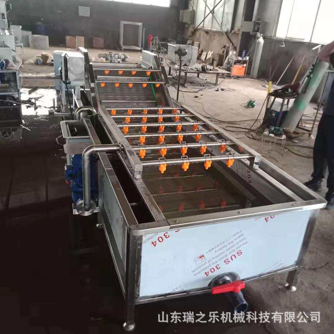 新鲜糯玉米棒清洗机粘黏黄玉米预煮流水线糯玉米配套设备全自动