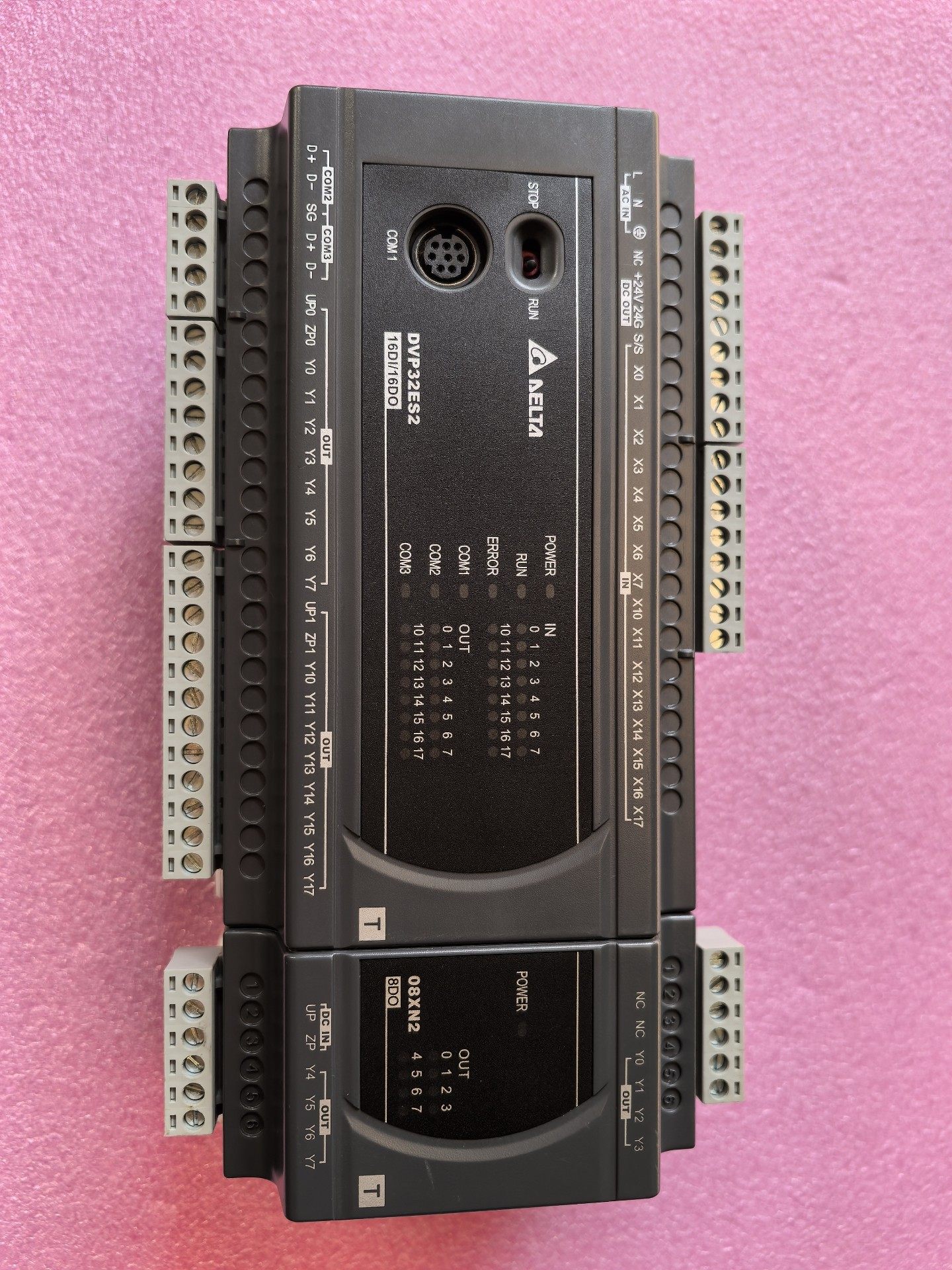 台达ES2系列  MODEL: DVP32ES200T  P