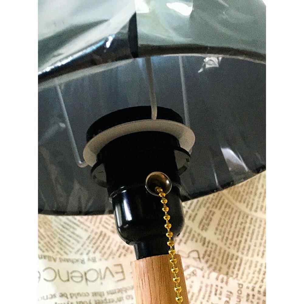 e27电木黑色拉线旋钮开关带环灯头手拉式台灯落地灯灯座灯具配件