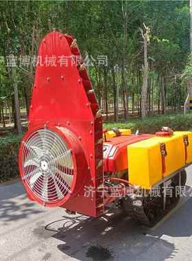 控履带式打遥药机自走式高机塔喷药送风式果园苗圃打药设LBGY-32