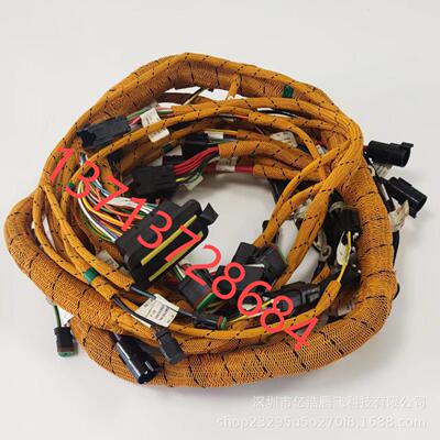 卡特挖掘机配件适用于卡特140K平地机驾驶室内线束厂家直销