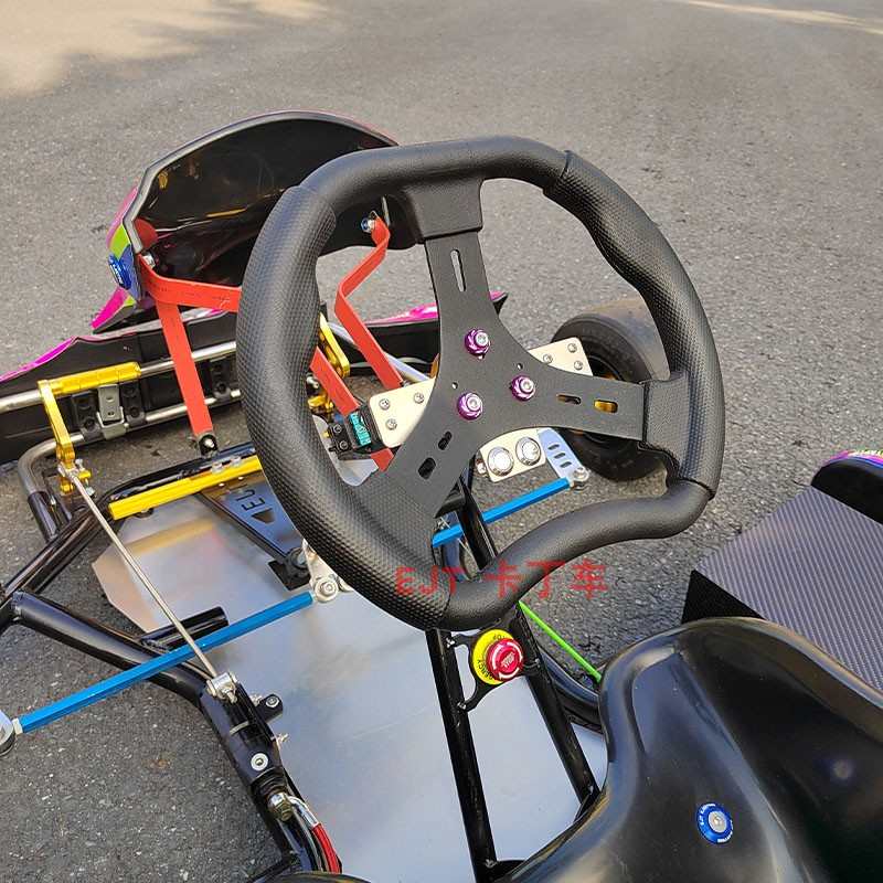 竞技娱乐通用卡丁车改装脚踏板铝合金CNC油门刹车可调节脚踏板