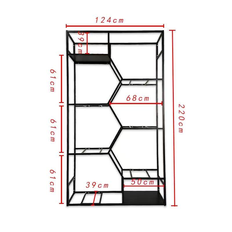 轮毂展示架汽车钢铃架轮胎架子创意轮毂货架轮毂展柜陈列柜展示柜