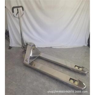 库地 804腐蚀搬运车 手 防3仓04牛不锈钢液压叉车 不锈钢搬运叉车